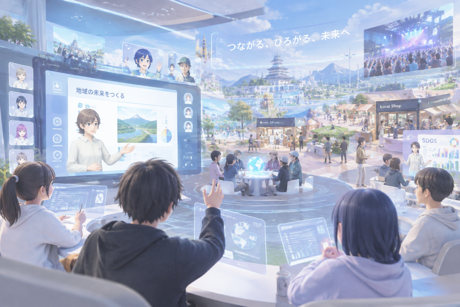 VRコミュニティ・ソリューションのイメージ